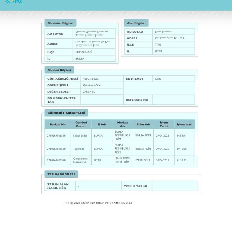 Kargom 10 Gündür Kayboldu, Satıcı Ve Kargo Firması İlgisiz