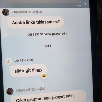 Şüpheli Mesajlar Hakkında Güvenlik Endişesi