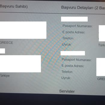 VFS Global Randevu Sisteminde Uyruğum Yanlış Kaydedildi, Çelişkili Bilgi Veriliyor