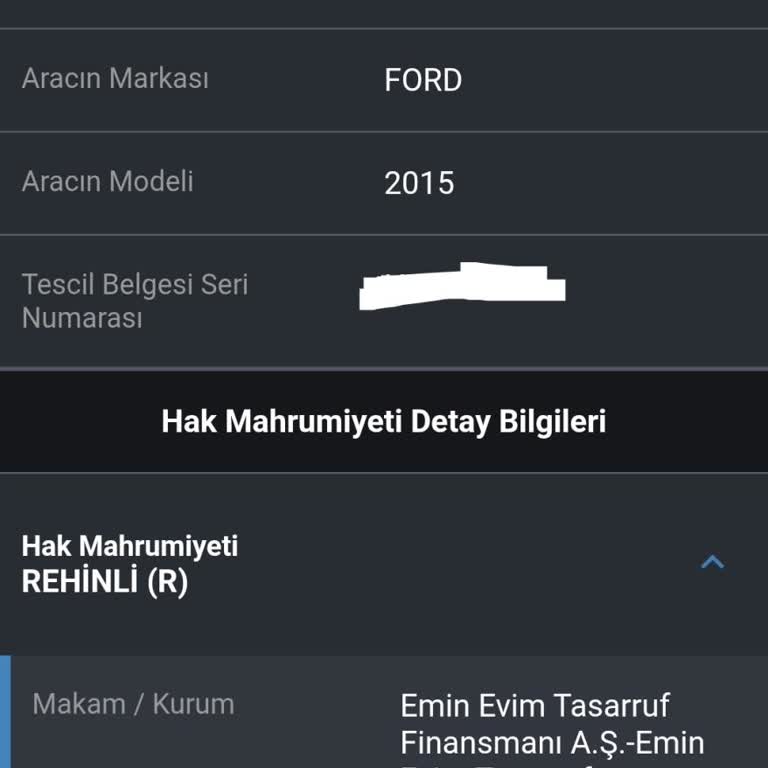 Rehin Kaldırma İşlemi Gecikti, Araç Satışı Yapamıyorum
