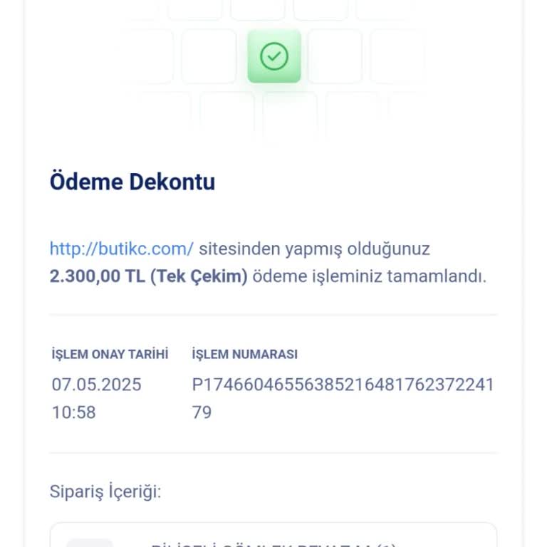 Butik C'den Sipariş İptali Sonrası Para İadesi Yapılmıyor!