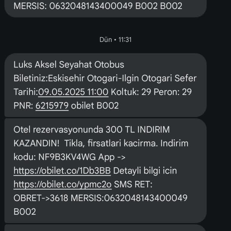Otobüs Mola Sonrası Beni Almadan Hareket Etti, Mağdur Edildim