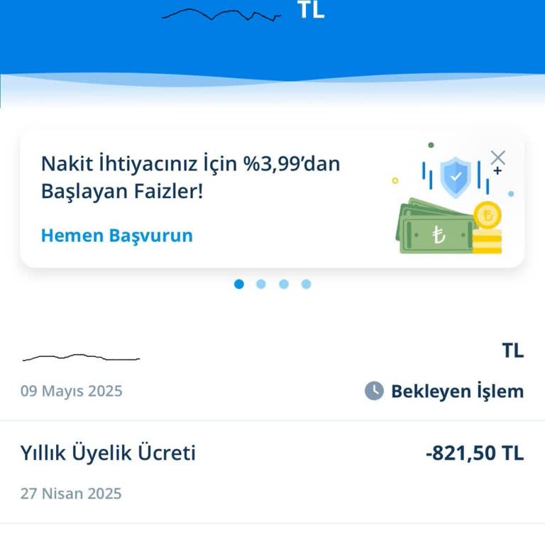 Kredi Kartı Aidatının İptali Ve İadesi Talebimdir