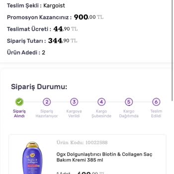 Sipariş İptali Yapılamıyor, Sürekli Hata Veriyor