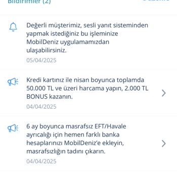 Denizbank Kampanya Bonusu Halen Yüklenmedi