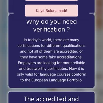 Amerikan Kültür'den Aldığım Sertifika Geçersiz Çıktı, Mağdur Edildim