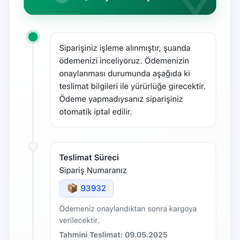 İptal Edilen Sipariş İçin İade Ve Destek Sorunu
