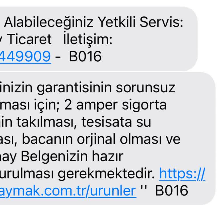 Baymak Kombi Servisi İlk Kurulumda Randevuya Gelmiyor Telefonlara Cevap Verilmiyor