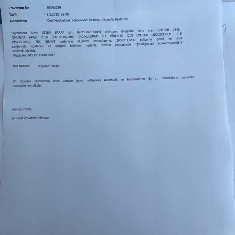 Haksız Muafiyet Ve Bilgilendirme Eksikliği Nedeniyle Mağduriyet