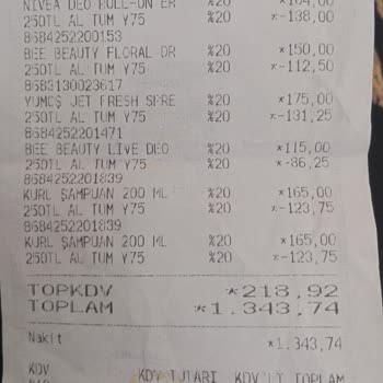 Kasada Fazla Ürün Geçirilmesi Ve İade Sorunu