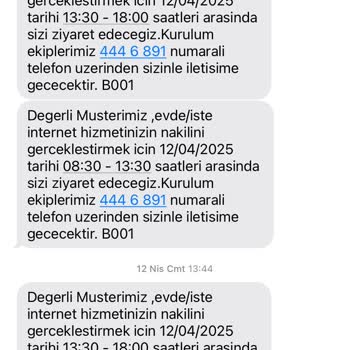 İnternet Nakil Sürecinde Keyfi İptal Ve Mağduriyet Yaşıyorum