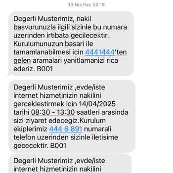 İnternet Nakil Sürecinde Keyfi İptal Ve Mağduriyet Yaşıyorum
