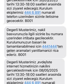 İnternet Nakil Sürecinde Keyfi İptal Ve Mağduriyet Yaşıyorum