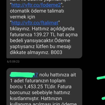 Mobil Ödeme Nedeniyle Yüksek Fatura Ve Bilgilendirme Eksikliği