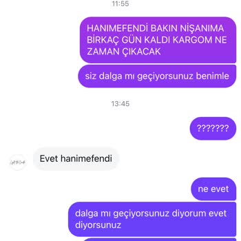 Sipariş Verdim Ne Kargom Ne Param Geldi