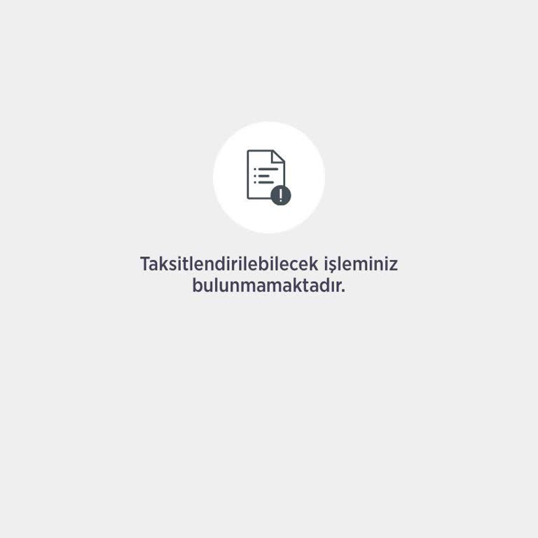 Yanlış Bilgilendirme Nedeniyle Taksitlendirme Yapılamadı