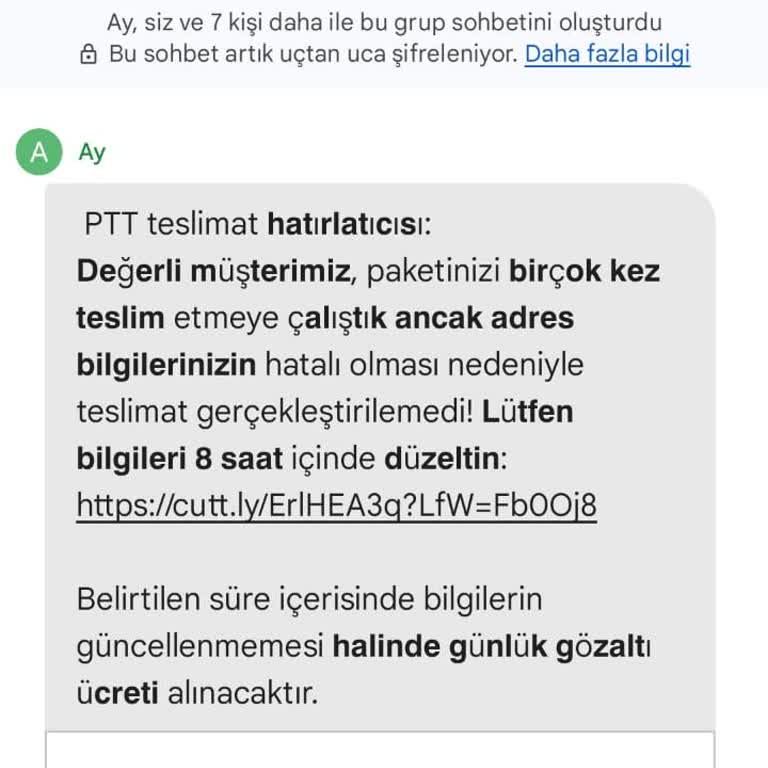 Kendi Numaramdan Bilgim Dışında PTT Mesajı Gönderiliyor!