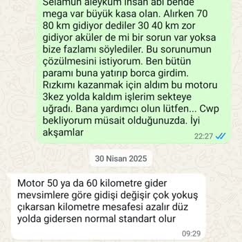 Mega Motorun Menzili Ve Güvenliği Beklentileri Karşılamıyor