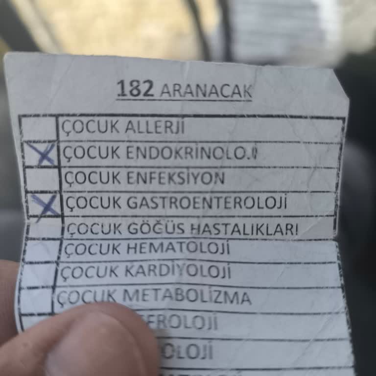 Çocuk Gastroenteroloji İçin Uzun Süredir Randevu Alamıyorum