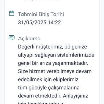 İnşaat Nedeniyle Kesilen VDSL Hattı İçin 1 Ay Süreyle Mağdur Edildik