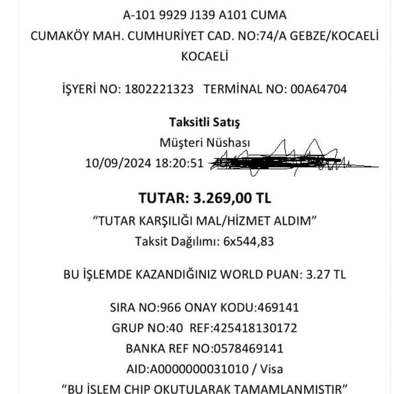 A101'den Aldığım Süpürgenin Faturasına Ulaşamıyorum, Çözüm Sunulmuyor