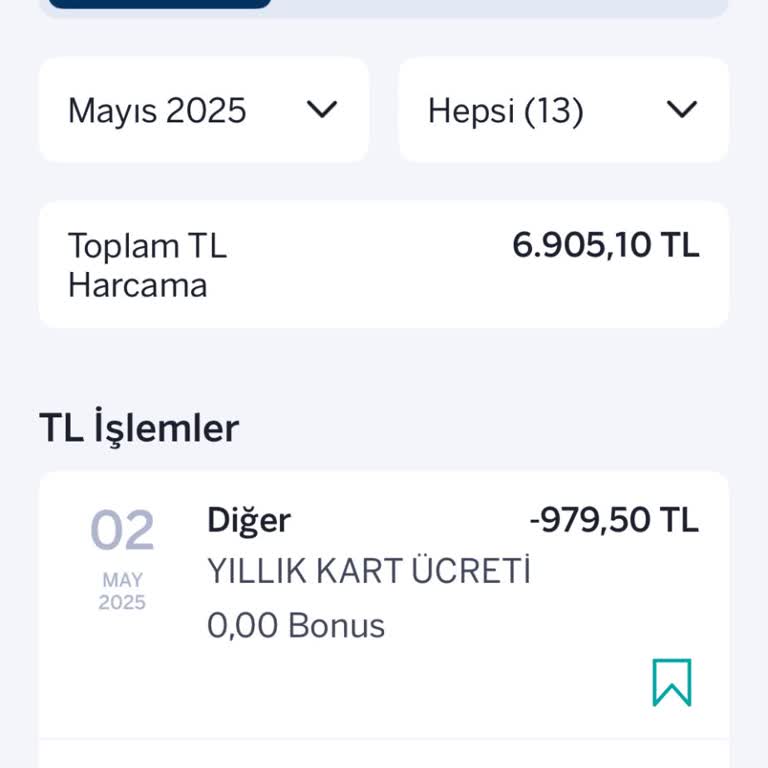 Kredi Kartımdan Alınan Yıllık Aidatın İadesini İstiyorum