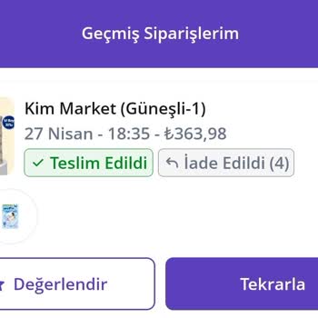 Eksik Gönderilen Ürün Ve Geciken Para İadesi Sorunu
