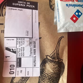 Hijyen Ve Müşteri İletişimi Domino's Atlas Park'ta Ciddi Sorun