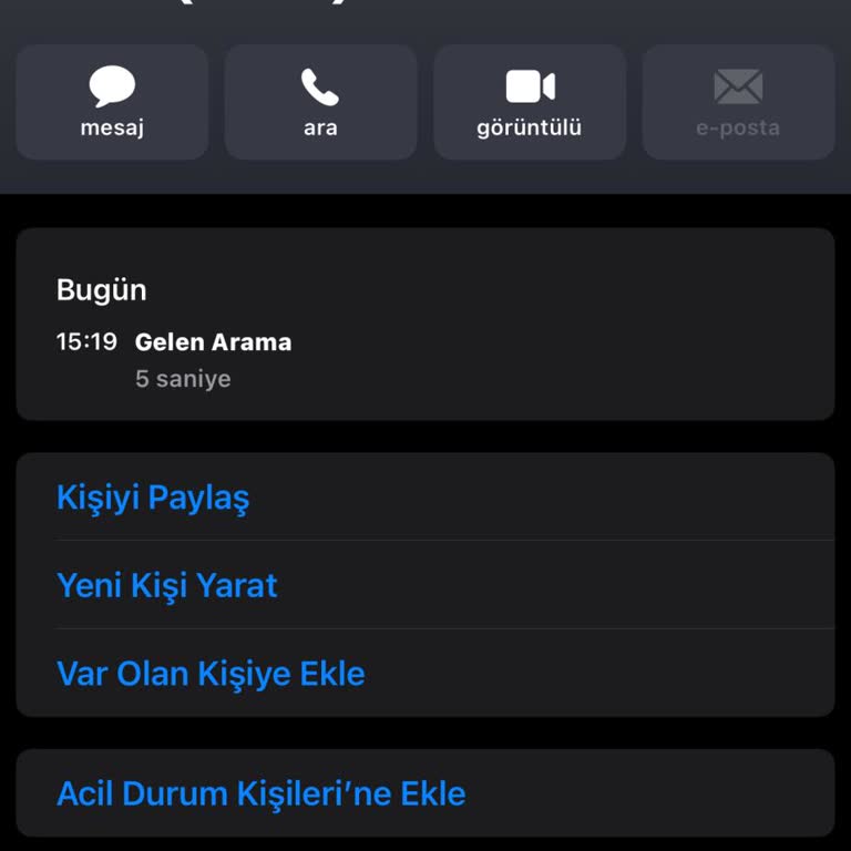 Bilinmeyen Numara Tarafından Rahatsız Ediliyorum