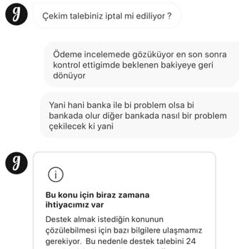 Gardrops Paramı Beşinci Kez Alamıyorum