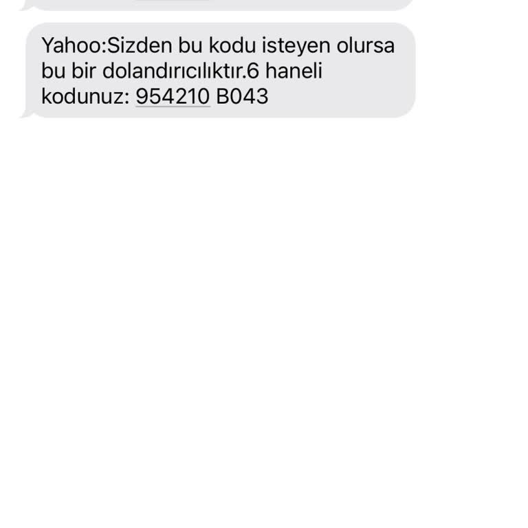 Üyelik Olmadan Gelen Doğrulama Kodları Hakkında Endişe