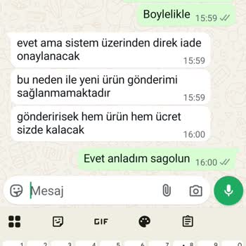 Teslim Edilmeden İade Edilen Hasarlı Ürün Ve Sürekli Mağduriyet