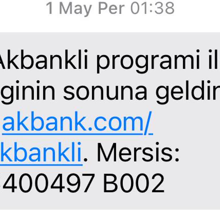 Üniversiteli Akbank'lı Programı Haksız Yere İptal Edildi