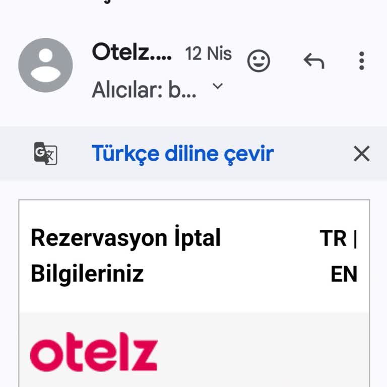 Rezervasyonum İptal Edildi, Para İadem Yapılmıyor