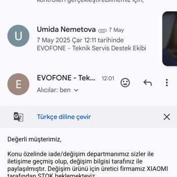 Arızalı Telefonun İadesi İçin Haftalardır Bekliyorum
