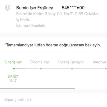 Siparişim Alındı Ama Ürünüm Kargoya Verilmedi Ve Mağdur Edildim