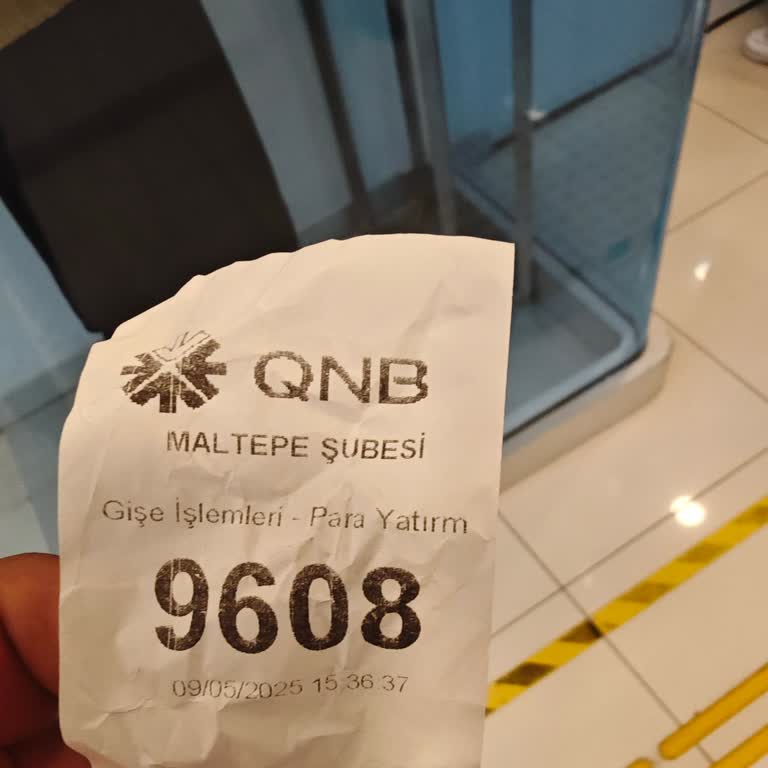 QNB Finansbank Maltepe Şubesi'nde Yavaş İşlem Ve Müşteri Mağduriyeti
