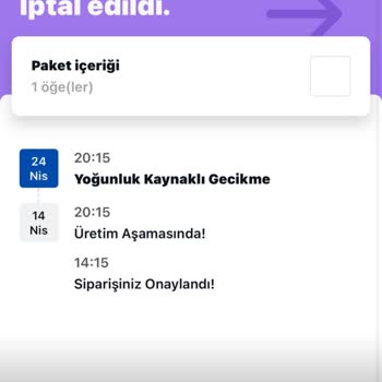 Neonbir Siparişim Gelmedi