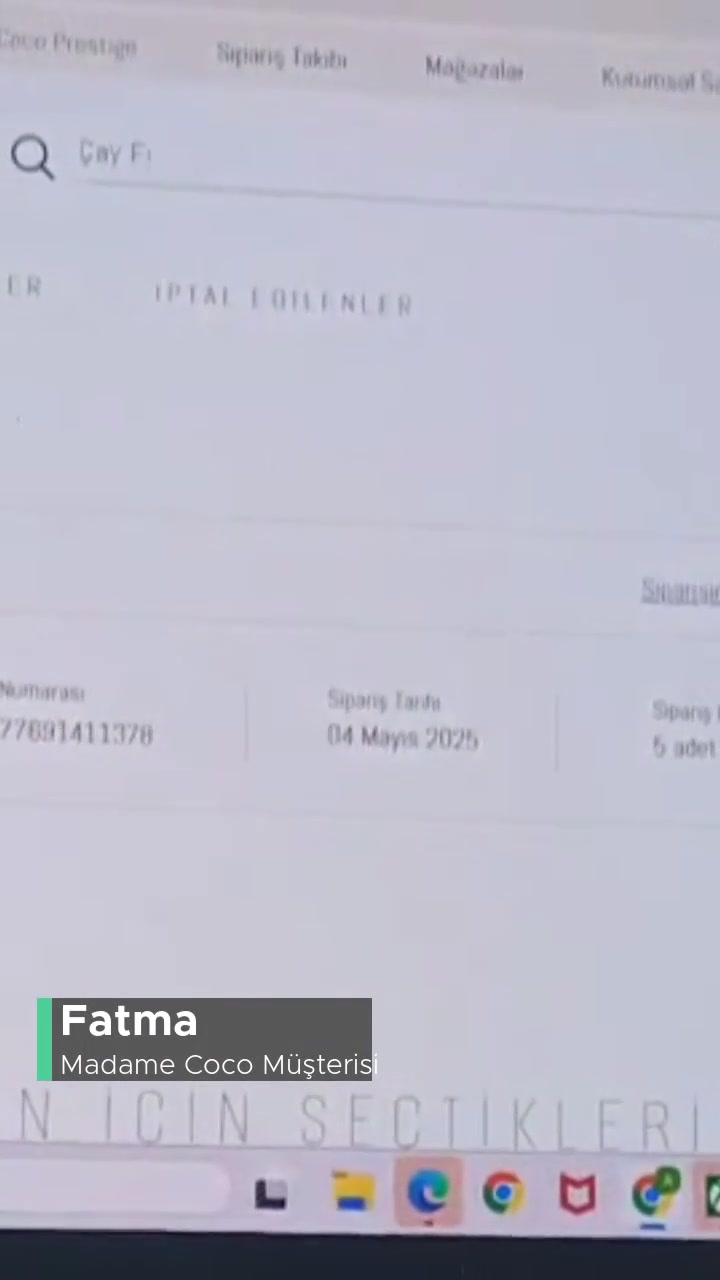 Madame Coco Online Sipariş Fiyaskosu! videonun kapak resmi