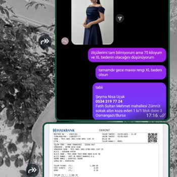 Abiye Siparişimle İlgili İletişim Eksikliği Yaşadım