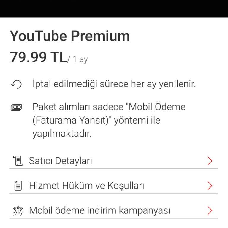 Vodafone Ücretsiz YouTube Premium Hediyesi Kullanılamıyor Müşteri Hizmetleri Çözüm Sunmuyor