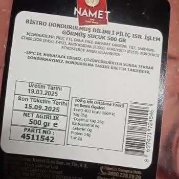 Pepperoni Ve Sucuk Ürünlerinde Yanıltıcı Et Kullanımı