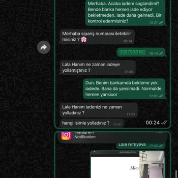 Sipariş İptali Ve İade Sürecinde Yaşanan Sorunlar