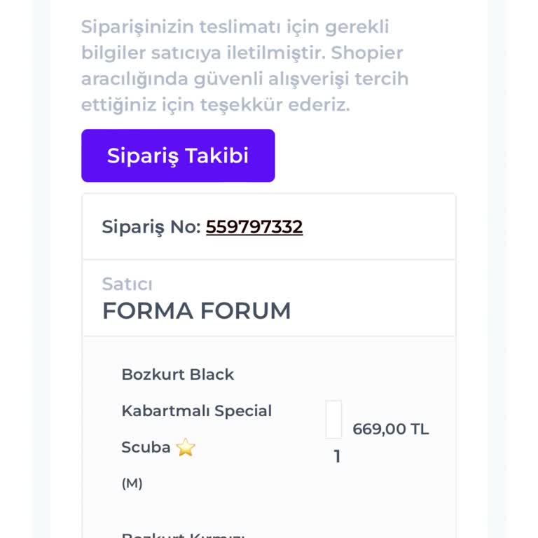 Forum Adlı Dükkandan Aldığım Ürün 15 Gündür Kargolanmadı İletişim Yok