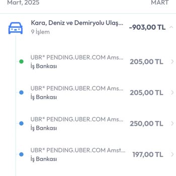 Uber Hesabımdan İzinsiz Para Çekiliyor, Mağduriyet Yaşıyorum