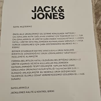 Jack & Jones Pantolonumun Rengi Soldu, Değişim Talebim Reddedildi