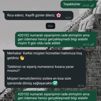 Ücret İadesi Gecikiyor Ve Çözüm Bekliyorum