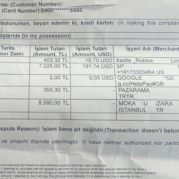 Pazarama'da Hesap Güvenliği Ve Müşteri Hizmetleri Hayal Kırıklığı