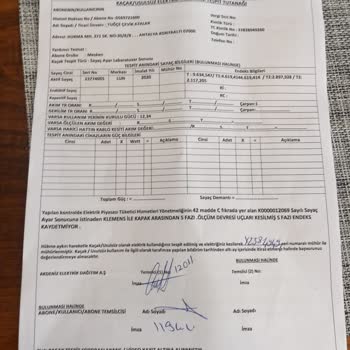 Elektriğim Haksız Yere Kesildi, Mağdur Edildim