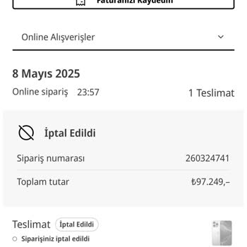 Sipariş İptaliyle İndirimli Fiyat Avantajım Engellendi